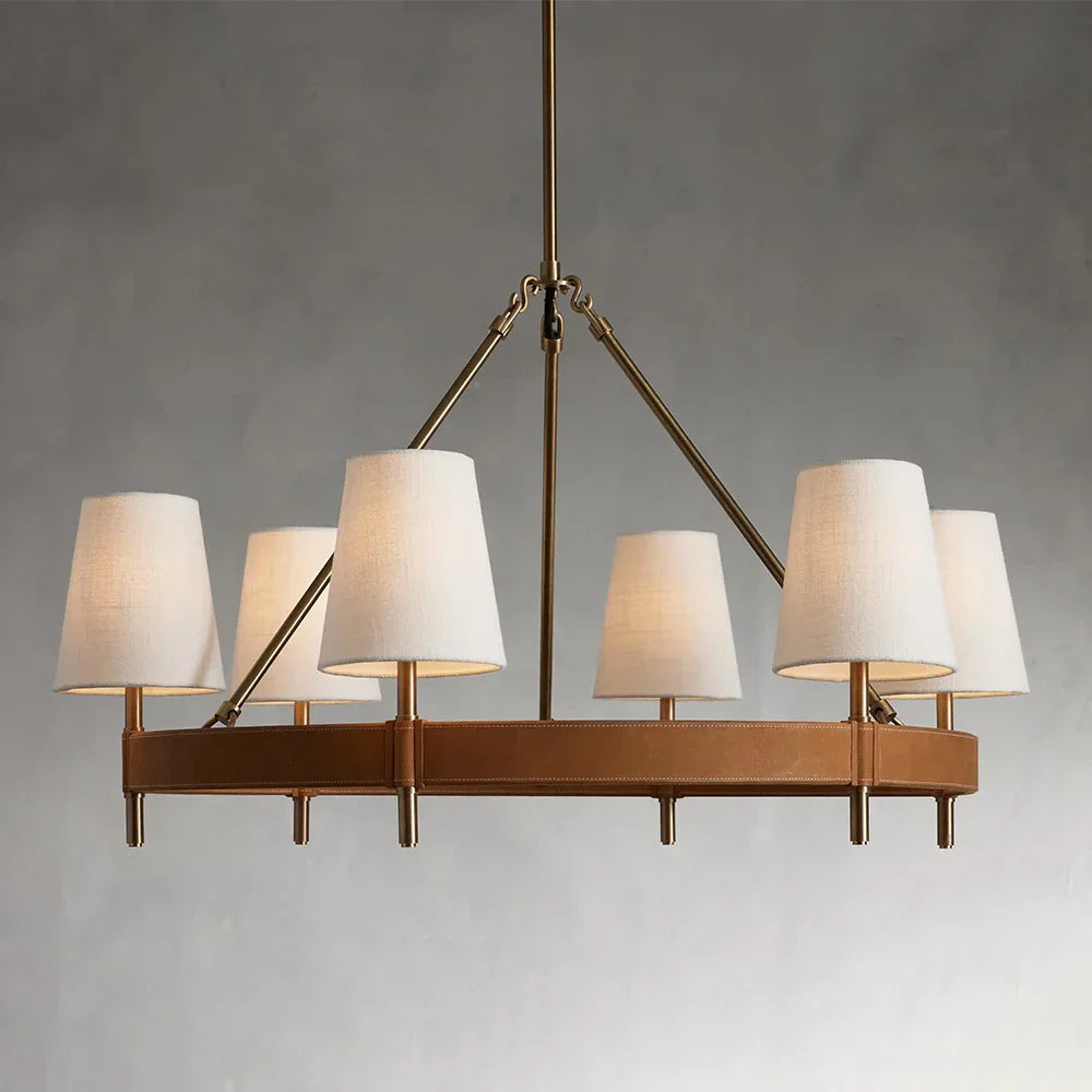 Hasting Round Chandelier 6 Light
