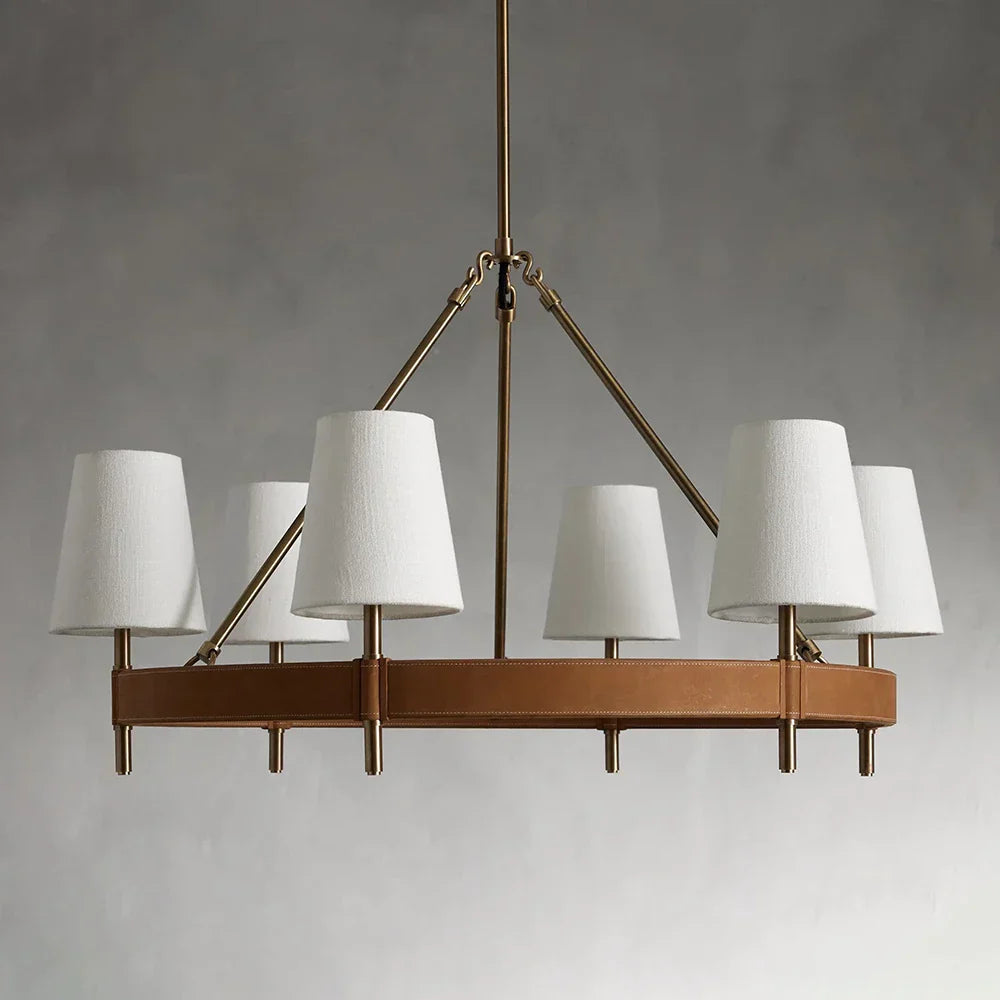 Hasting Round Chandelier 6 Light
