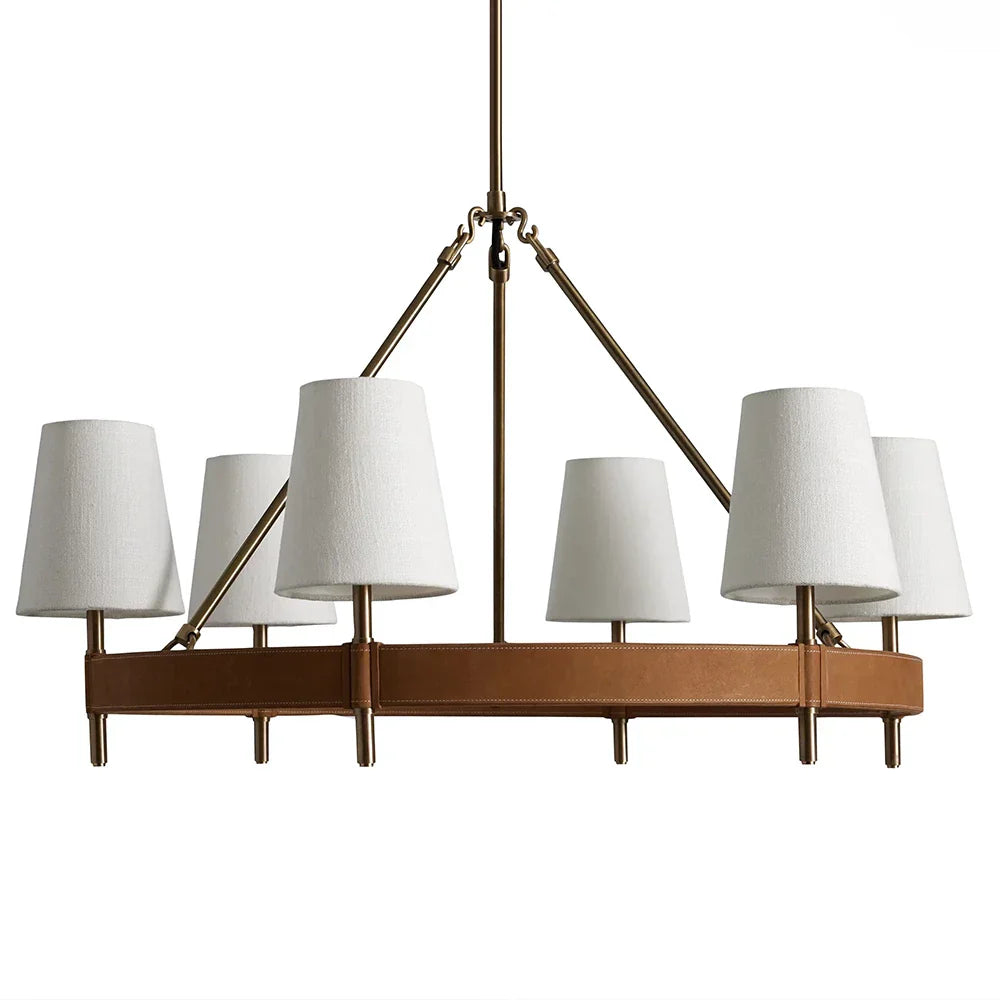 Hasting Round Chandelier 6 Light
