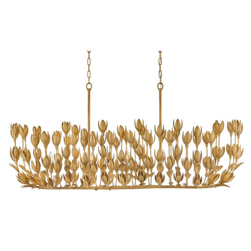 Flora 60 Inch 10 Light LED Linear Suspension Light
