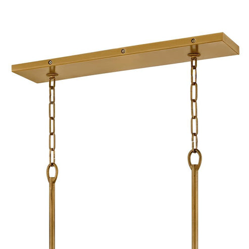 Flora 60 Inch 10 Light LED Linear Suspension Light