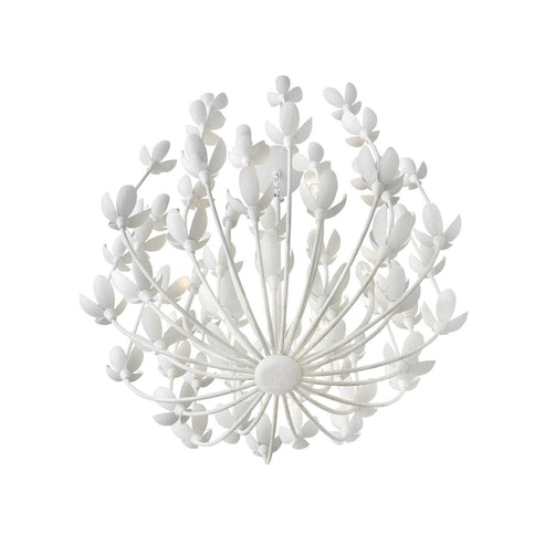 Flora 26 Inch 6 Light Chandelier