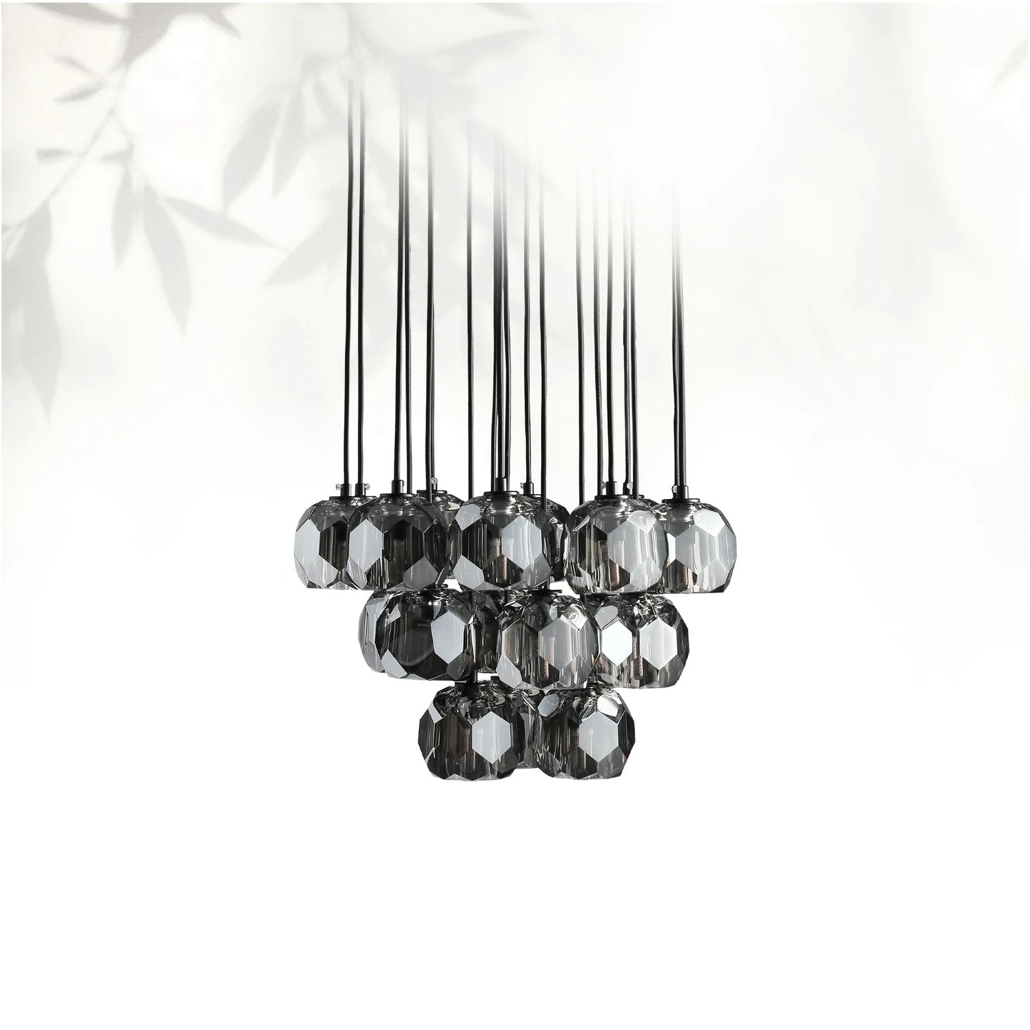 Boule Do Crystal Cluster Round Chandelier