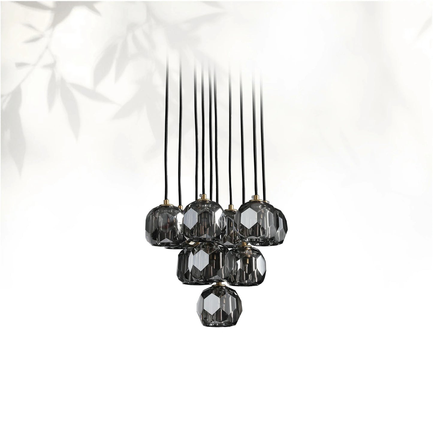 Boule Do Crystal Cluster Round Chandelier