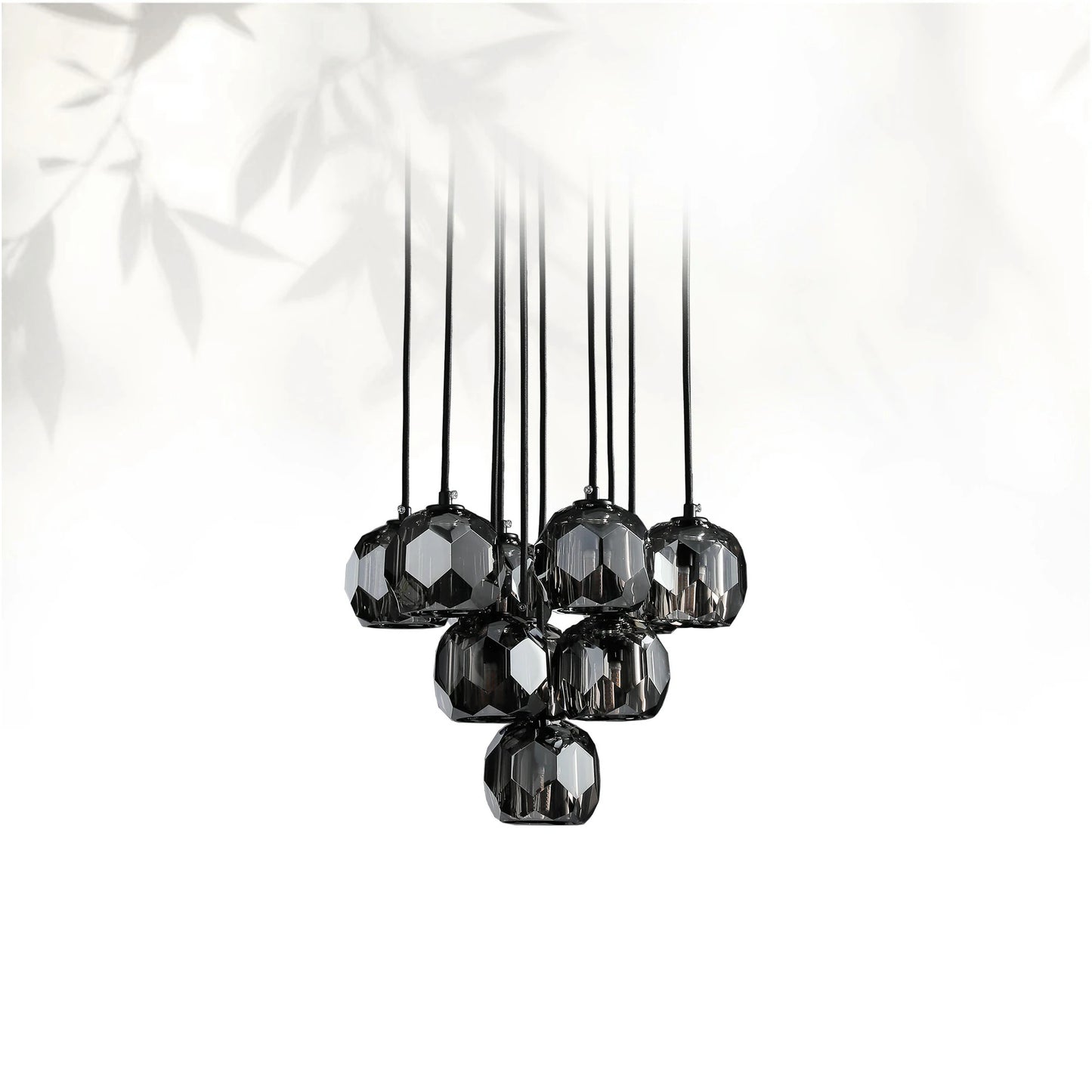 Boule Do Crystal Cluster Round Chandelier