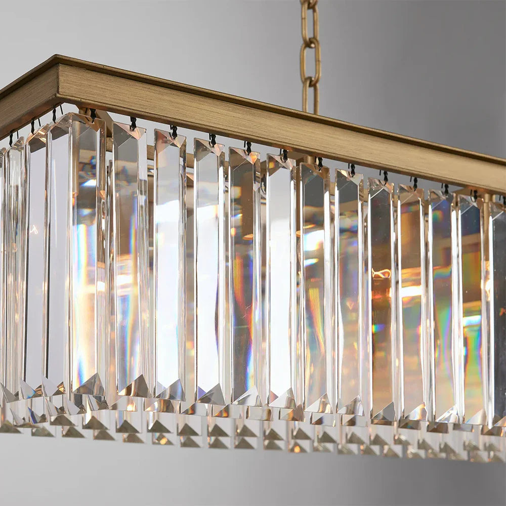 Leyland Rectangular Chandelier 60"72"
