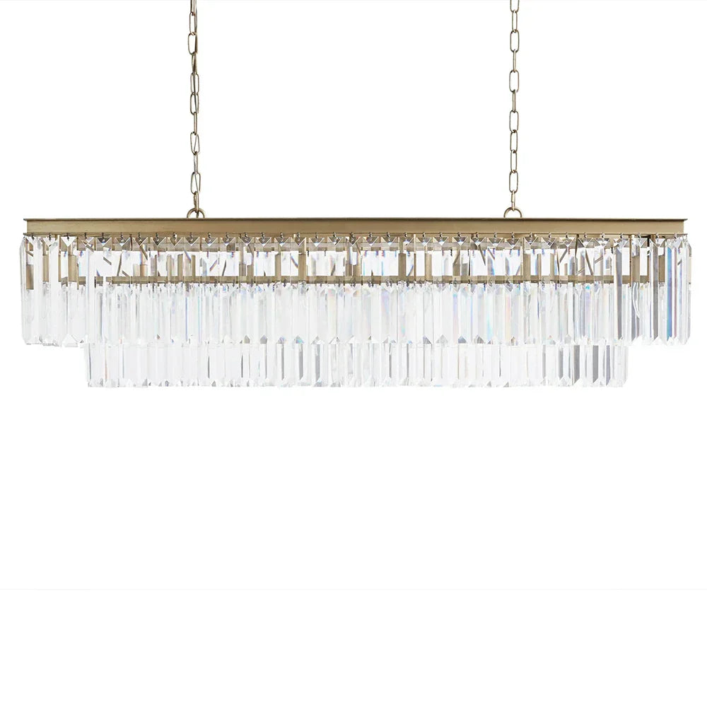 Leyland Tiered Rectangular Chandelier