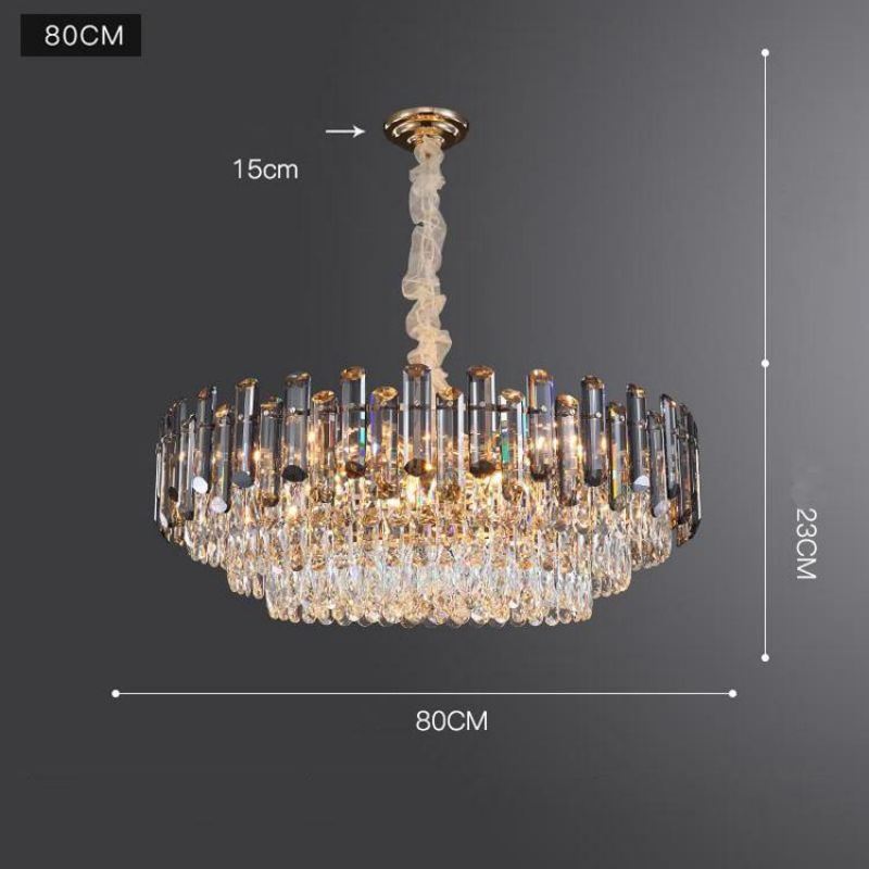 TD Luxury Crystal Chandelier