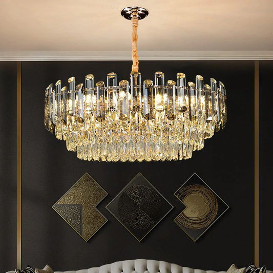 TD Luxury Crystal Chandelier