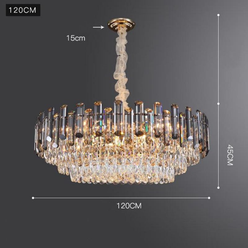TD Luxury Crystal Chandelier