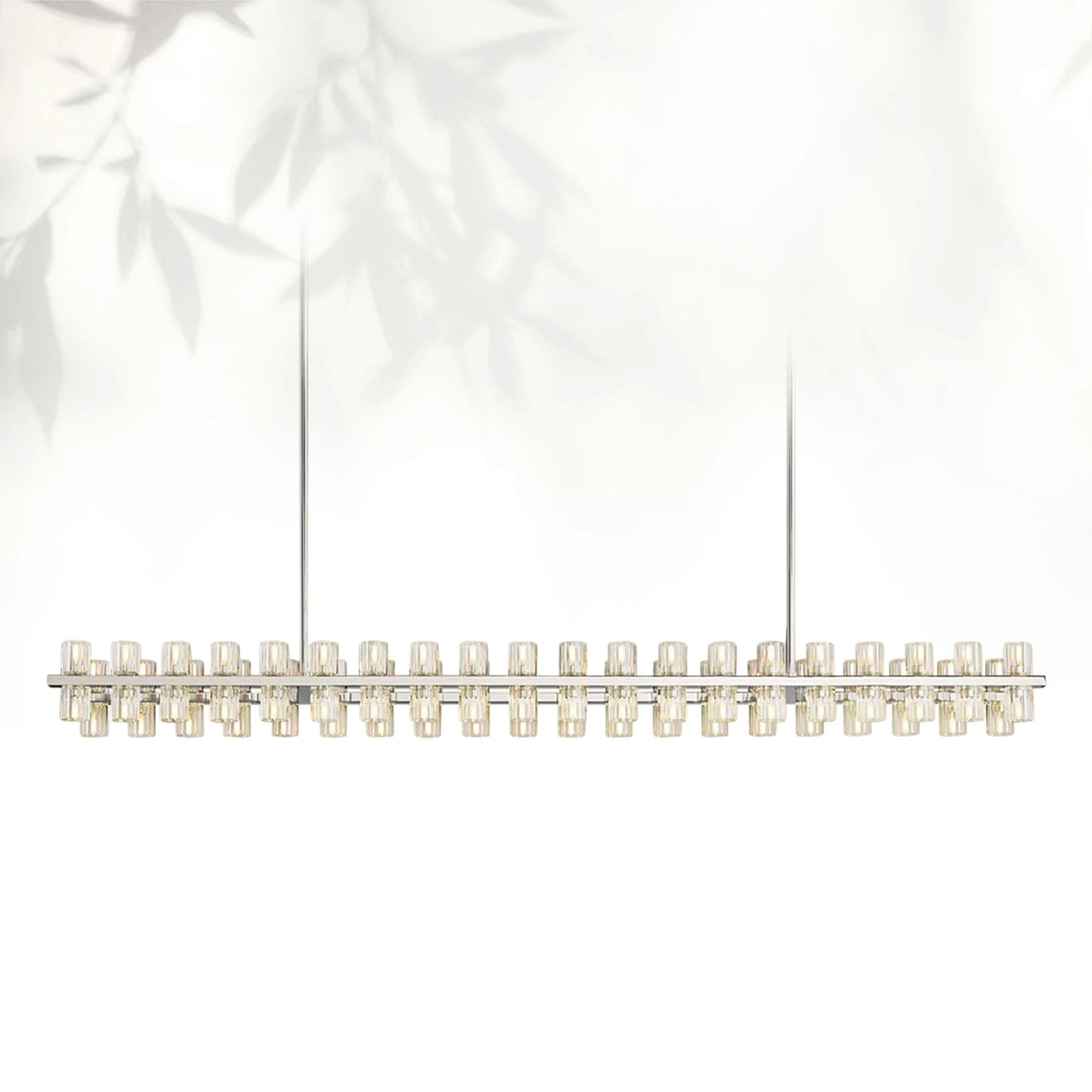 Arcachen Crystal Rectangular Chandelier 54'' 72"