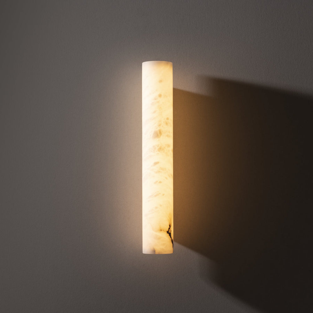 Tarron Modern Alabaster Linear Wall Sconce