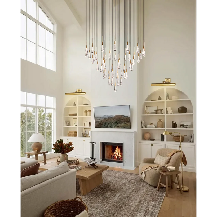 Soltaire Round Chandelier 17"24"36"48''58"