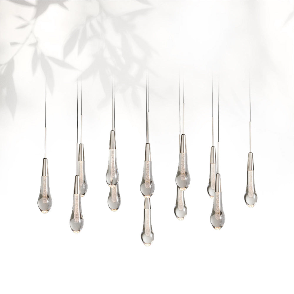 Soltaire 37" Linear Chandelier