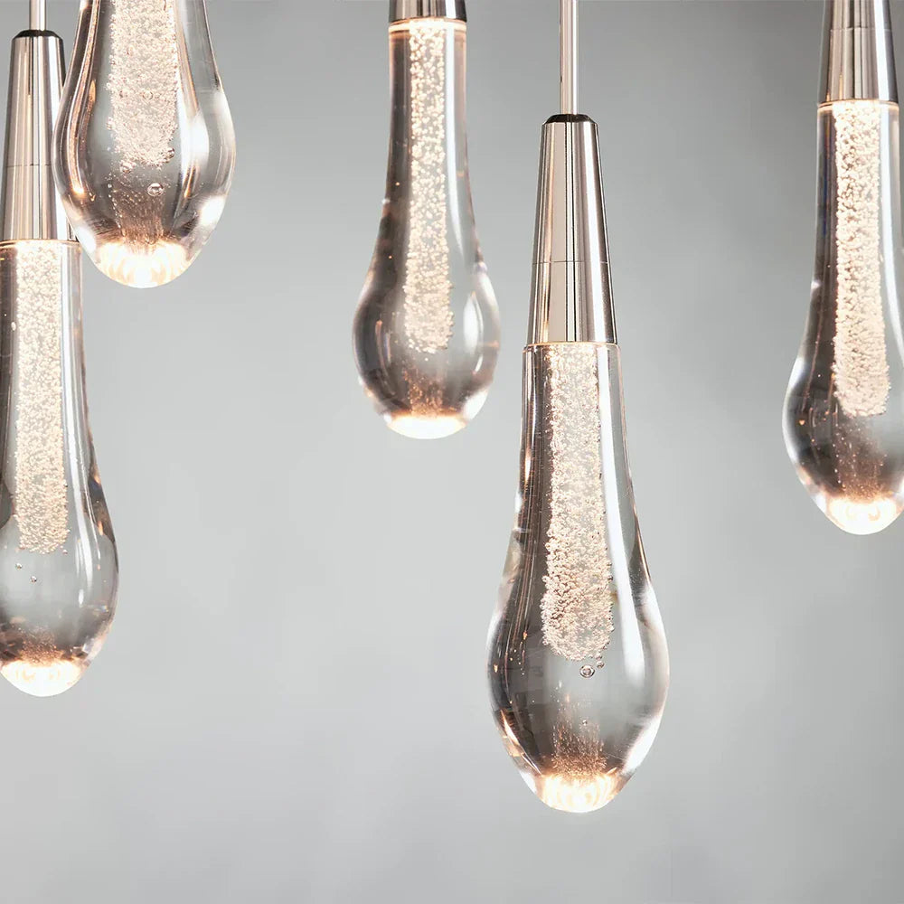 Soltaire 37" Linear Chandelier