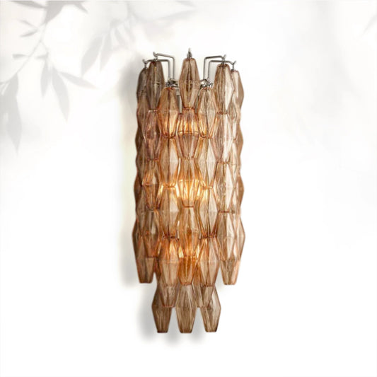 Chiaravalle Glass Short Wall Sconce 19", 30"