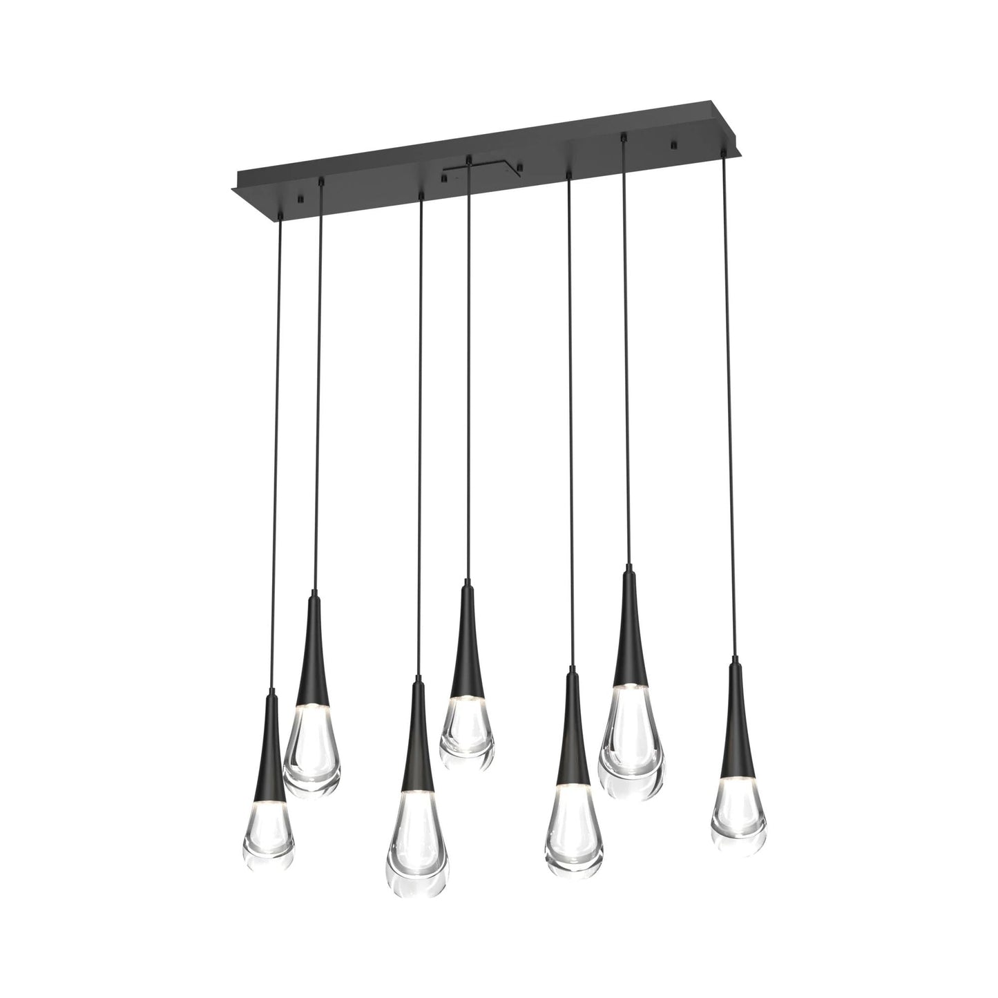 Soltaire Raindrop Rectangle LED Chandelier