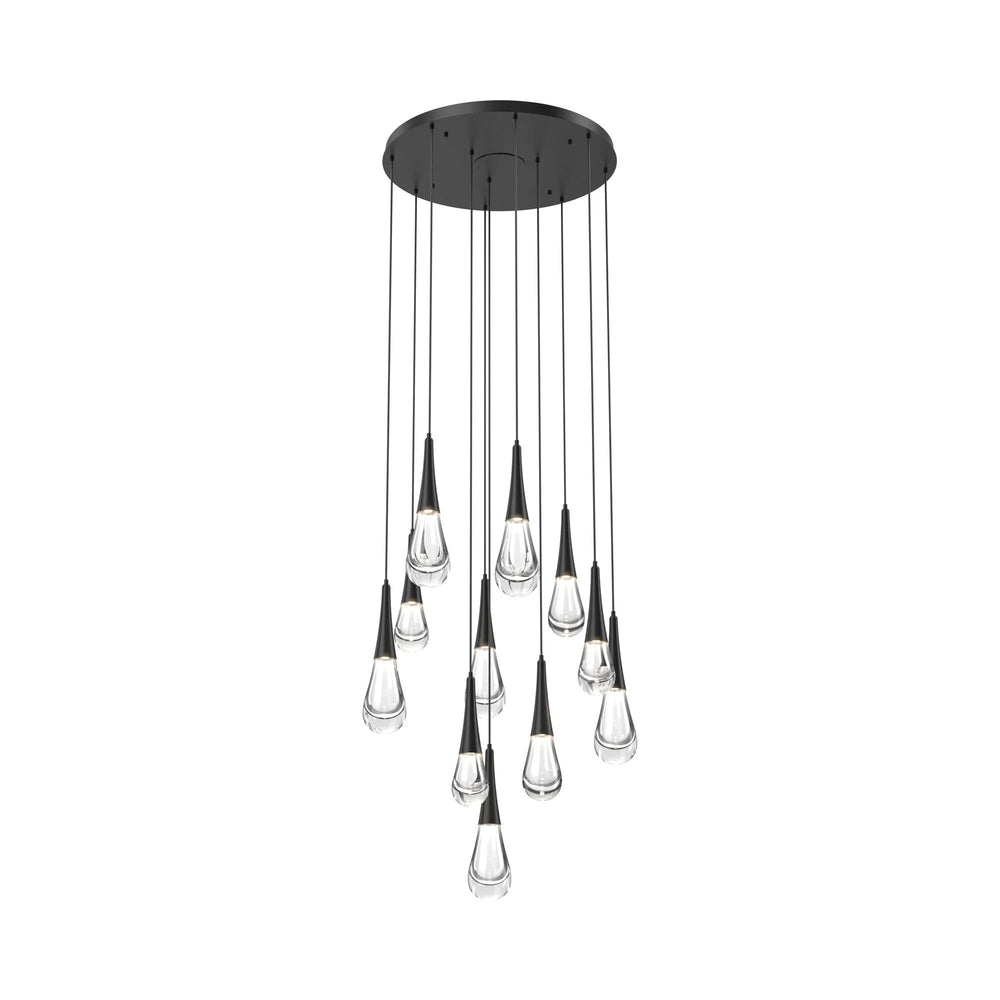 Soltaire Raindrop Round LED Chandelier
