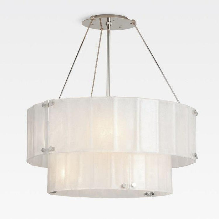 Womter 2 Tier Crystal Chandelier