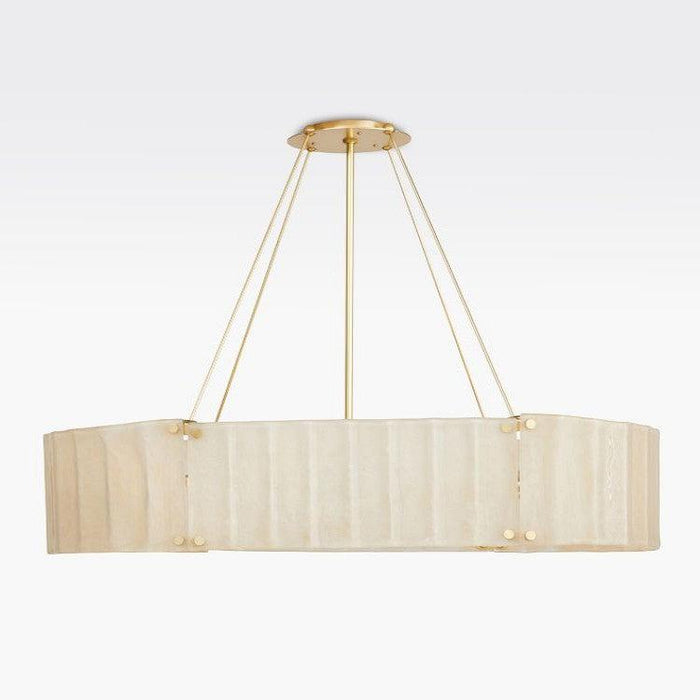 Womter Oval Crystal Chandelier 48"