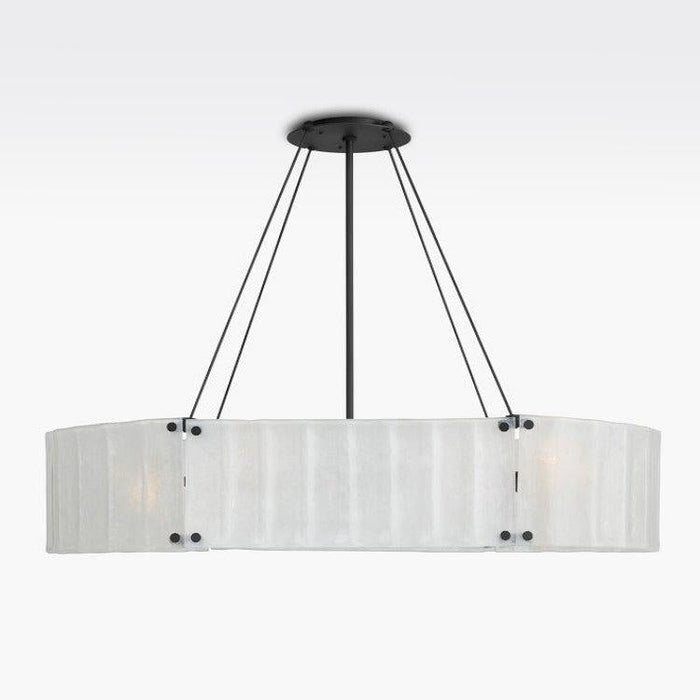 Womter Oval Crystal Chandelier 48"