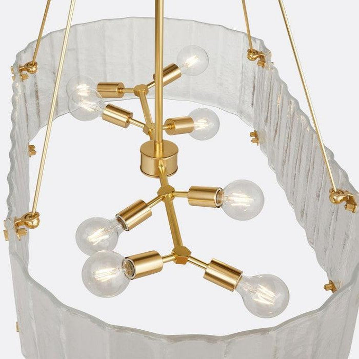 Womter Oval Crystal Chandelier 48"