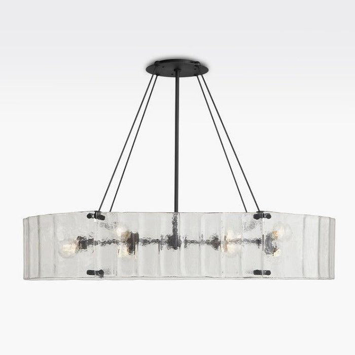 Womter Oval Crystal Chandelier 48"
