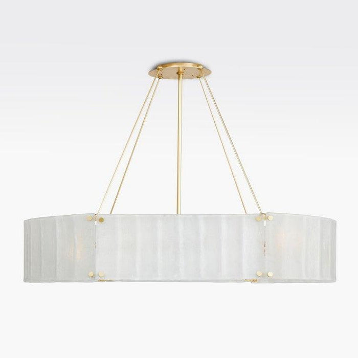 Womter Oval Crystal Chandelier 48"