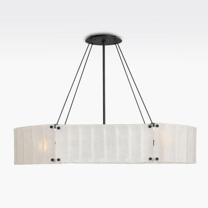 Womter Oval Crystal Chandelier 48"