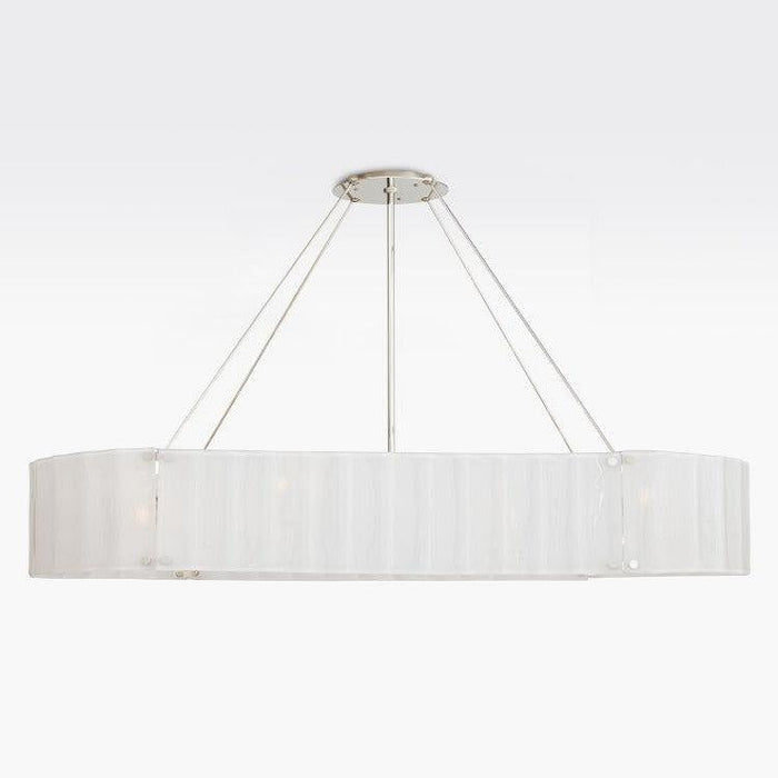 Womter Oval Crystal Chandelier 60"
