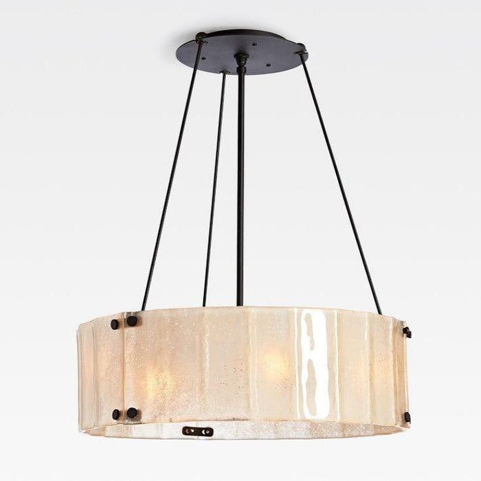 Womter Round Crystal Chandelier 24"