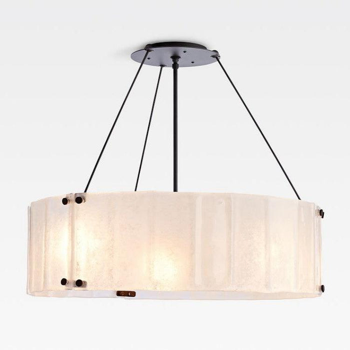 Womter Round Crystal Chandelier 48"