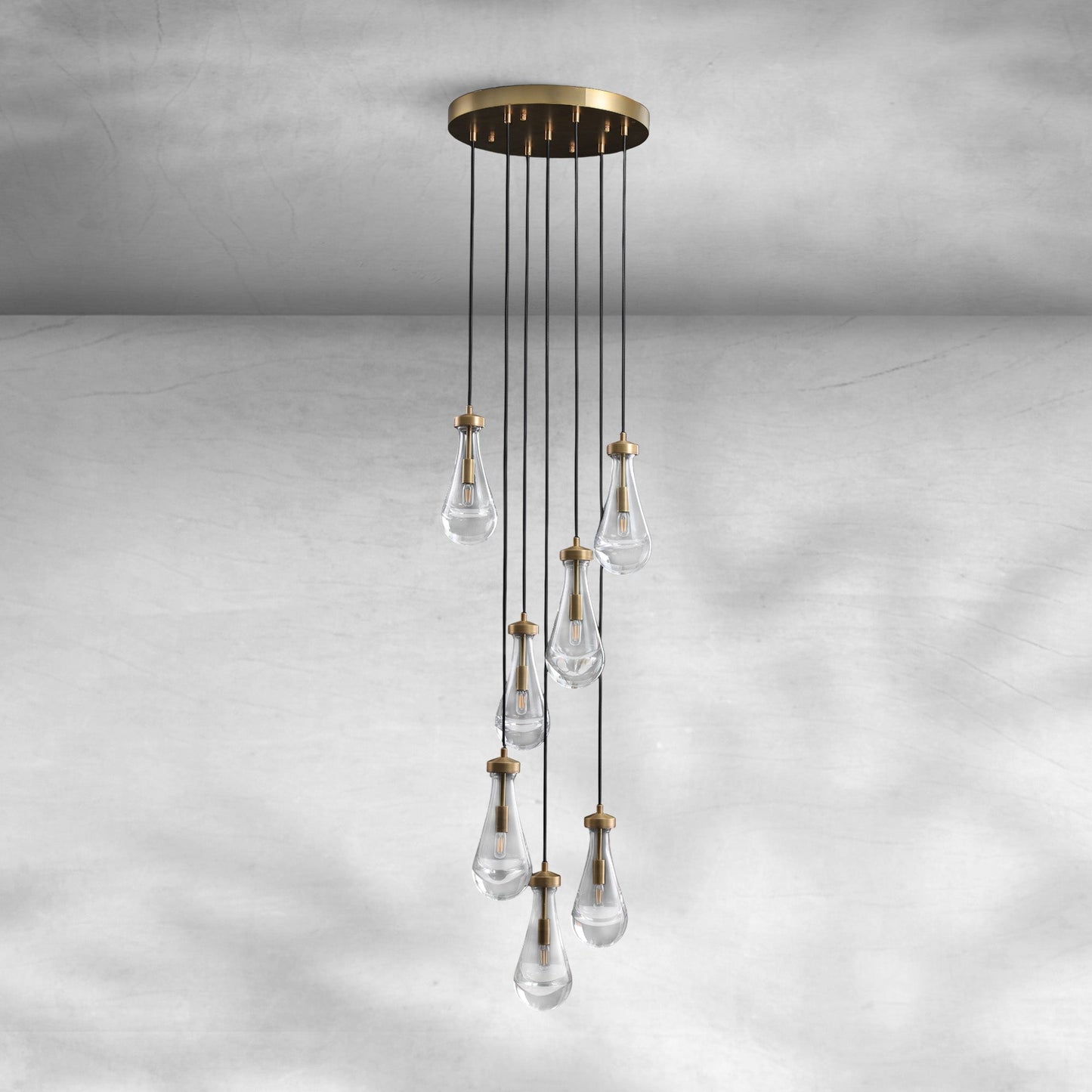 Modern Raindrop Pendant Light