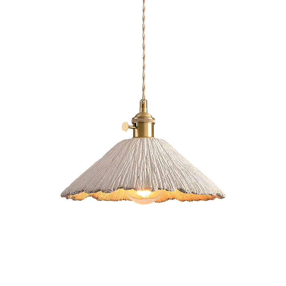 Raw Texture Cement Pendant Light Collection for Dining Room & Living Room