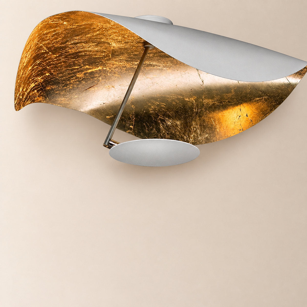 Tricolordeer Modern Round Disc Ceiling Light