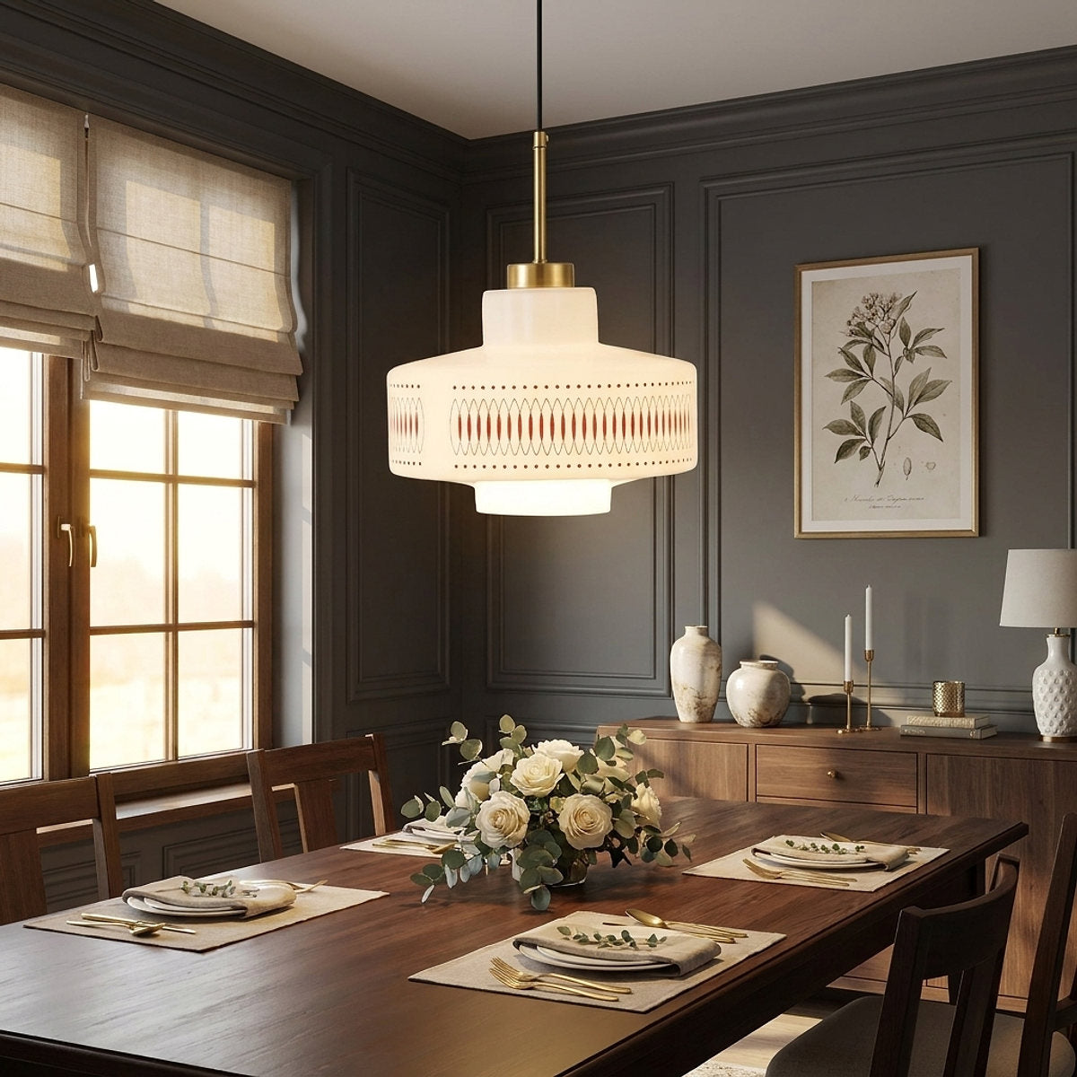 Modern Multi-Light Glass Pendant Collection for Dining Room & Living Room