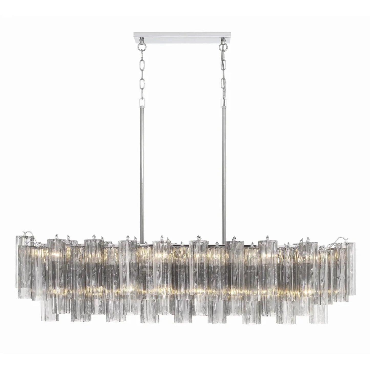 Addis 51'' Modern Linear Chandelier for Dining Room