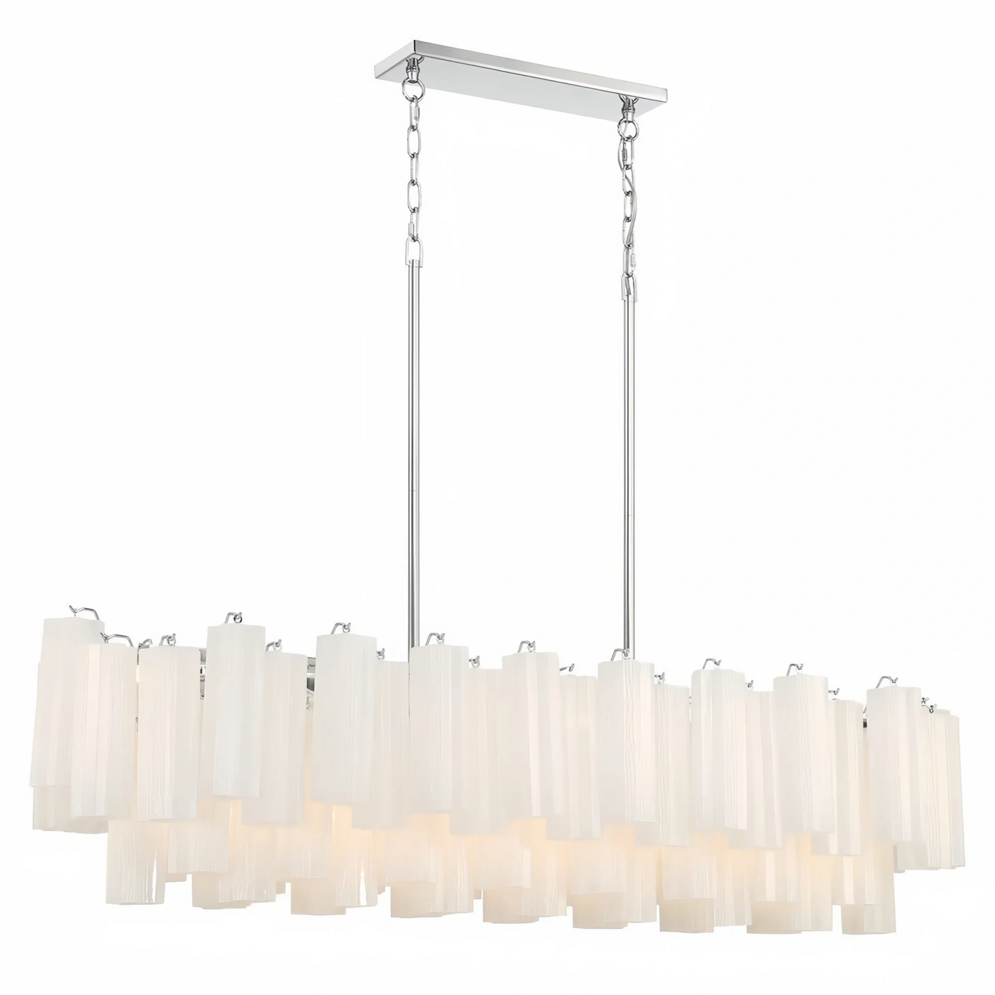 Addis 51'' Modern Linear Chandelier for Dining Room