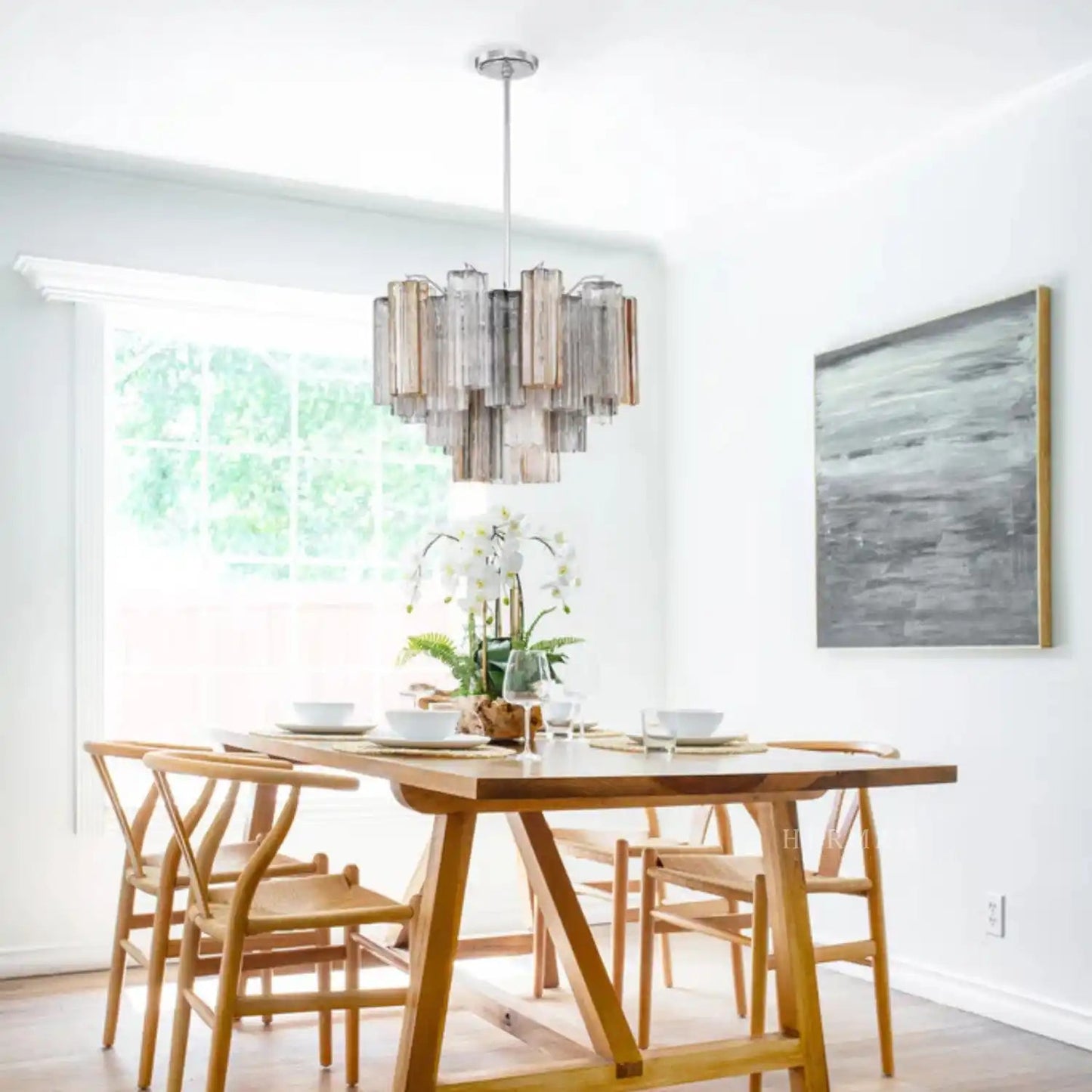 Addis Chandelier 17.8" 19.8" 22" 26.8" 32''D