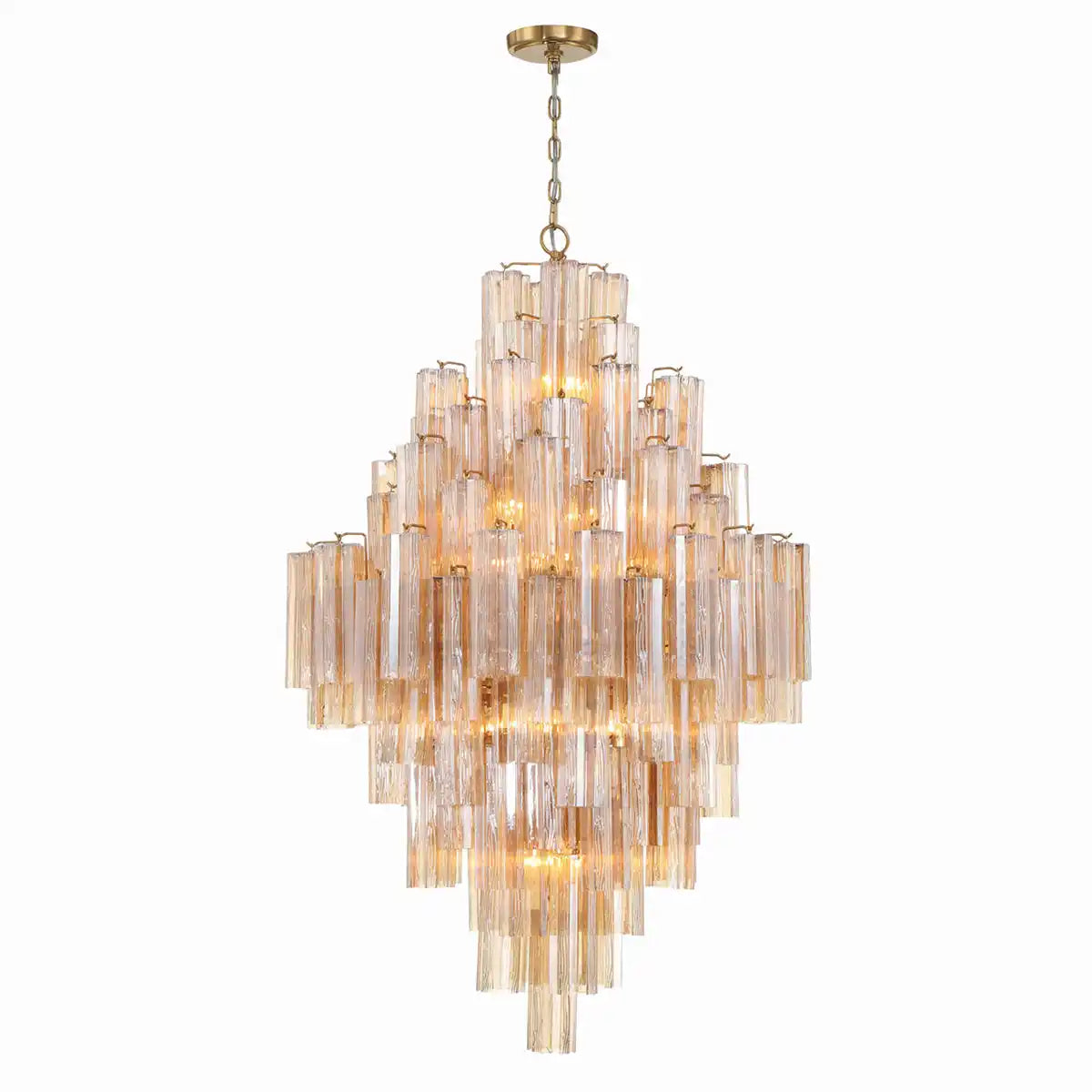 Addis Diamond Chandelier 49''H