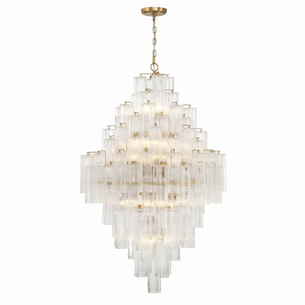 Addis Diamond Chandelier 49''H