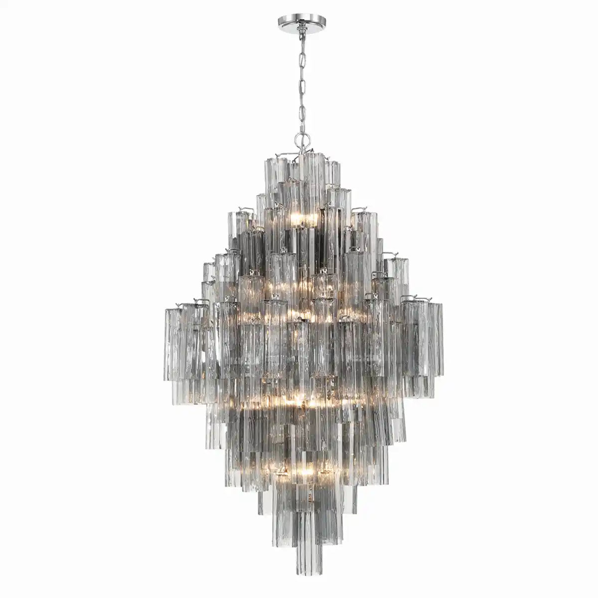 Addis Diamond Chandelier 49''H