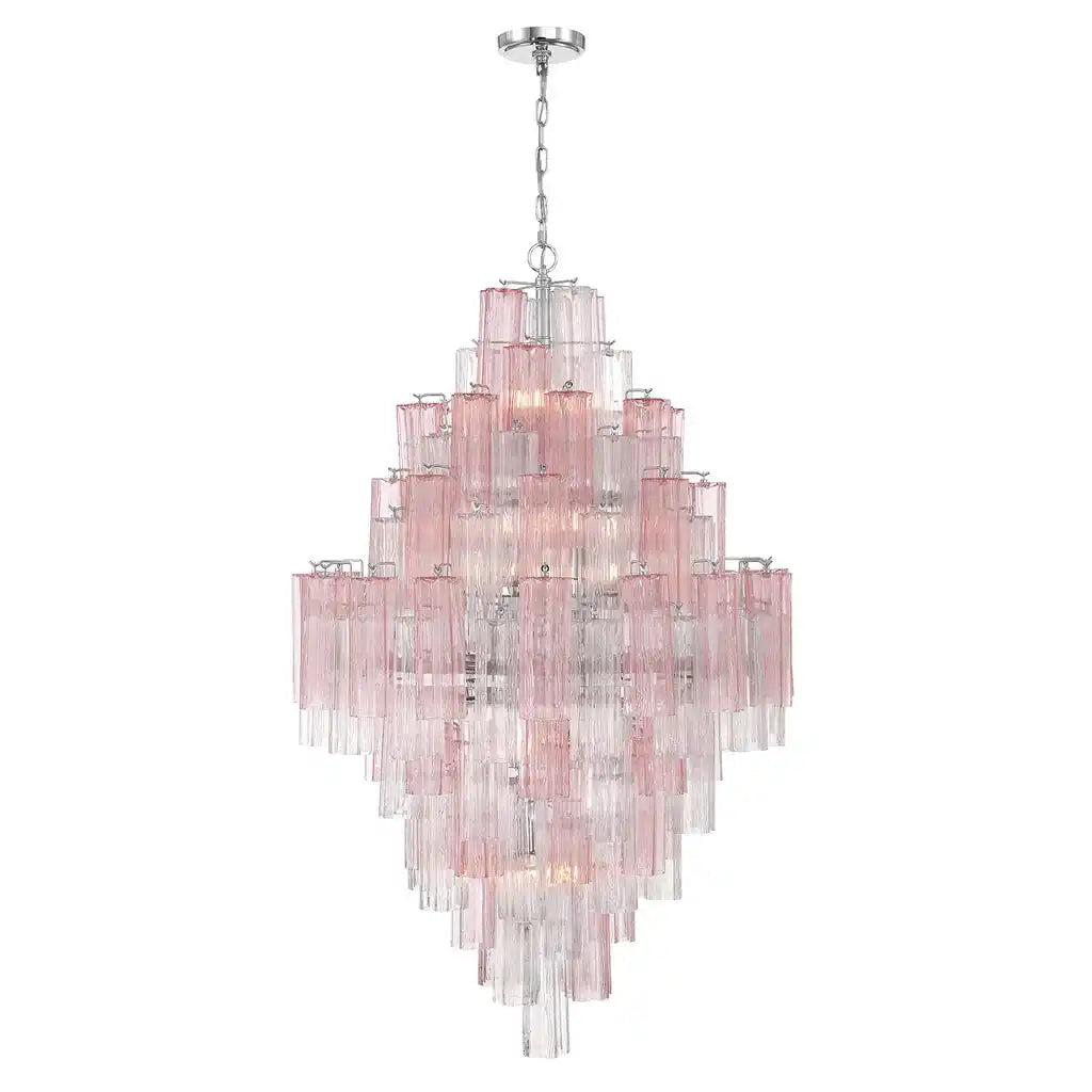 Addis Diamond Chandelier 49''H