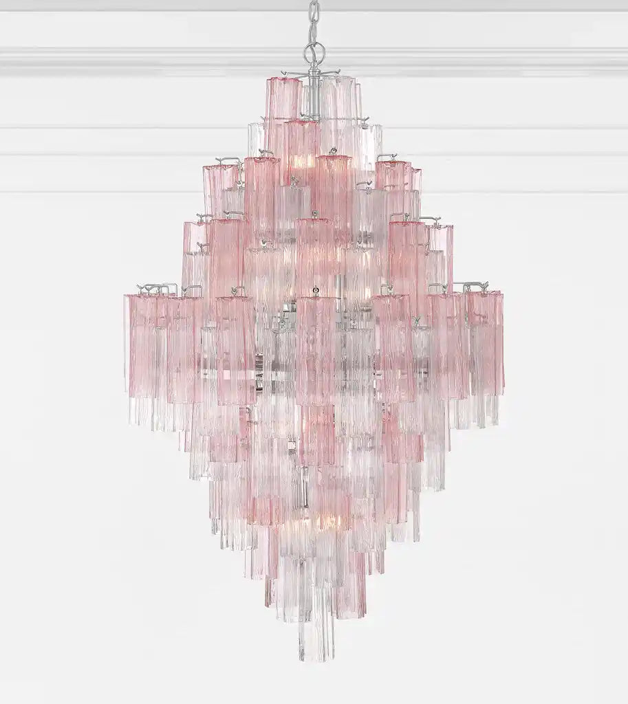 Addis Diamond Chandelier 49''H