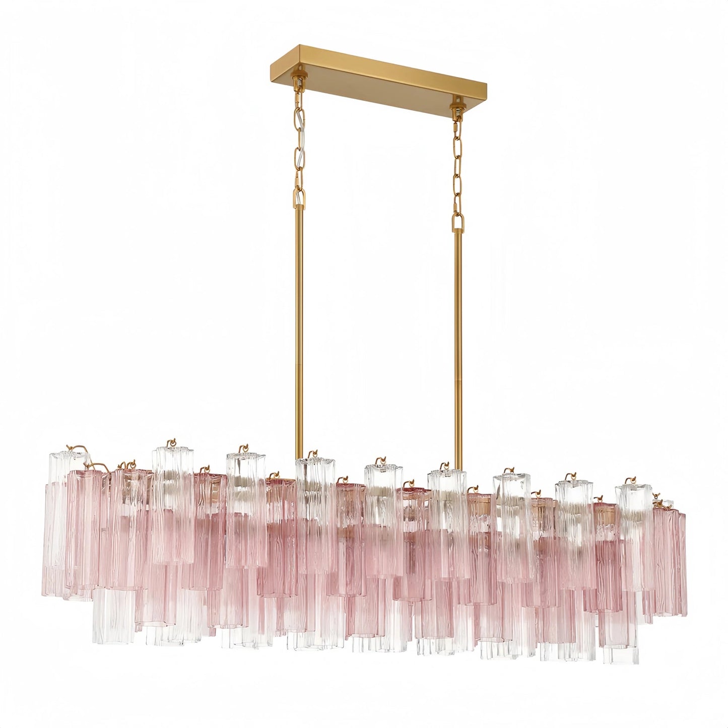 Addis 51'' Modern Linear Chandelier for Dining Room