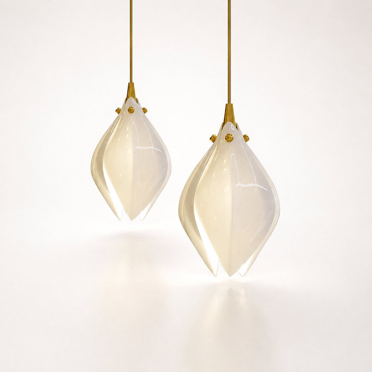 Petal Pendant Light with Versatile Configurations