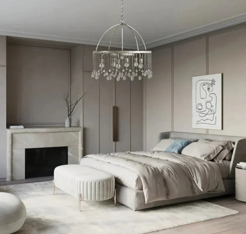 Aubrey Round Chandelier - Arialamps