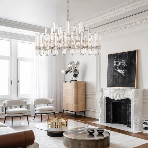 Bonington Round chandelier 54” 72"