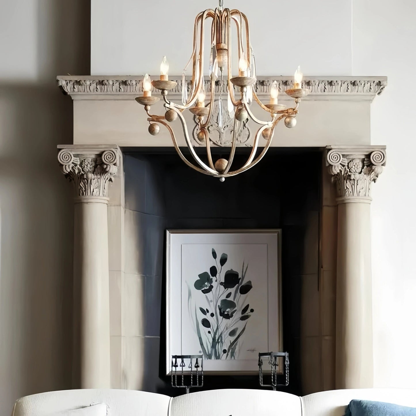 Bonita Chandelier- Silver