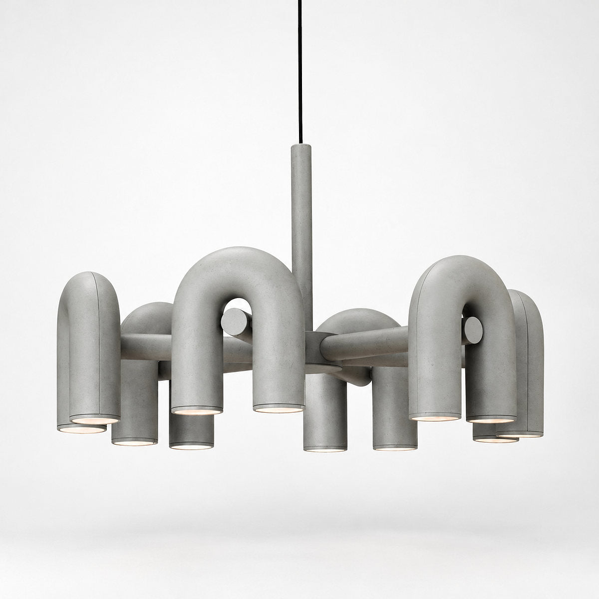 Tricolordeer Adjustable U-Module Aluminum LED Chandelier